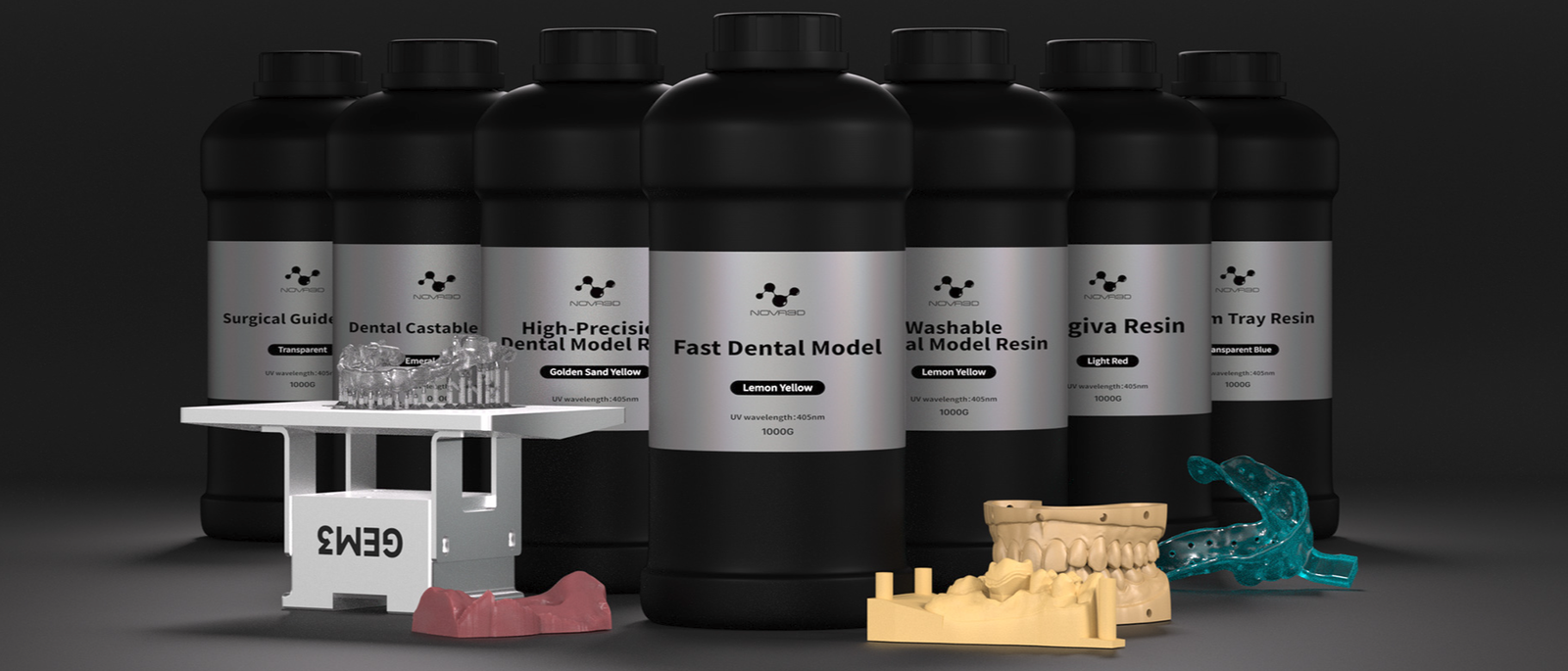 Dental 3D Printing Resins