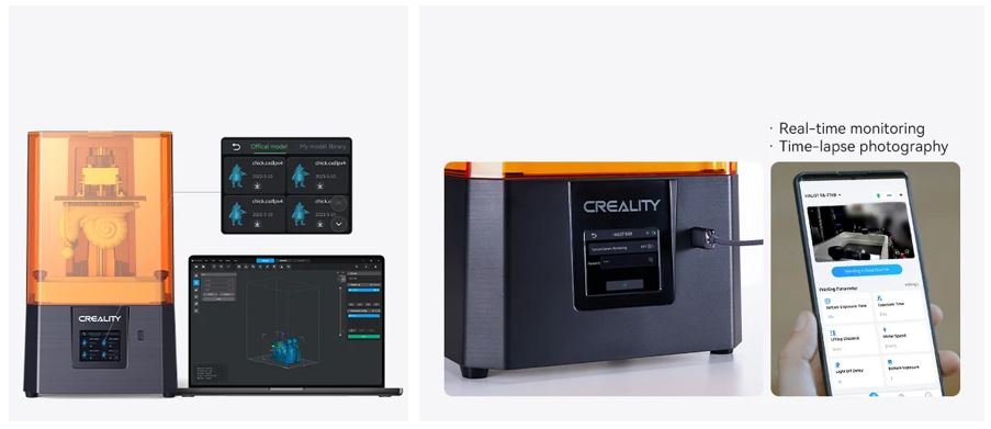 Halot R6 3D Printer app connection