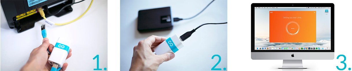 Lima Original - Smart & Private Cloud Storage Device